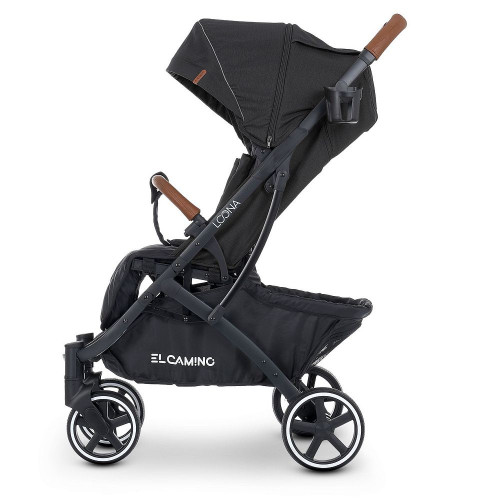 Коляска прогулочная El Camino ME 1090-1 Loona Black Ink — 4267