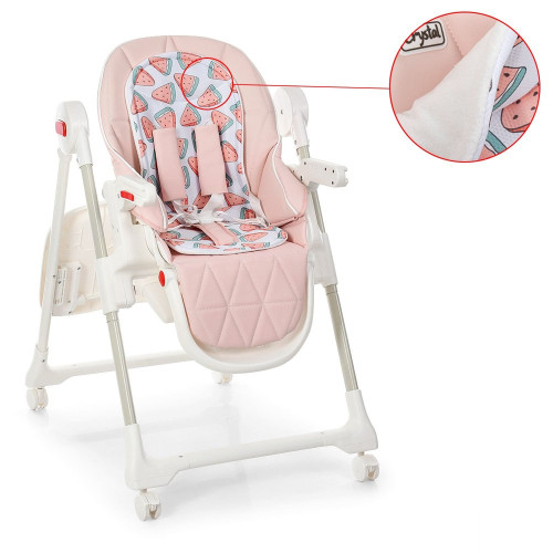 Стільчик для годування El Camino ME 1037 Crystal Watermelon Pink — 3396