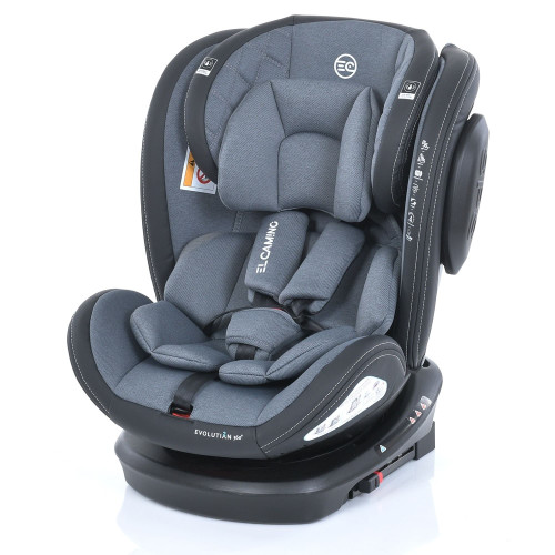 Автокресло EL Camino ME 1045-1 Evolution 2 360⁰ Royal Dark Gray — 4229 Автокресло EL Camino ME 1045-1 Evolution 2 360⁰ Royal Dark Gray — 4229