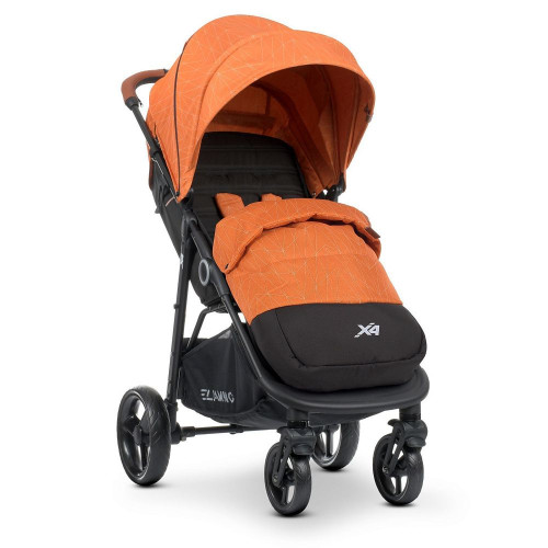 Коляска прогулянкова EL Camino ME 1024 X4 Orange Lines — 4680 Коляска прогулянкова EL Camino ME 1024 X4 Orange Lines — 4680
