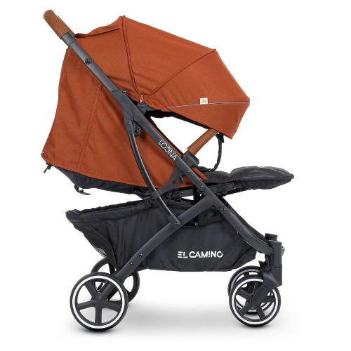 Коляска прогулочная El Camino ME 1090-1 Loona Rooibos Orange — 4289 Коляска прогулочная El Camino ME 1090-1 Loona Rooibos Orange — 4289