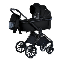 Коляска 2в1 El Camino ME 1124-2 Prestige Black