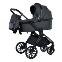 Коляска 2в1 El Camino ME 1124-2 Prestige Magnet Gray