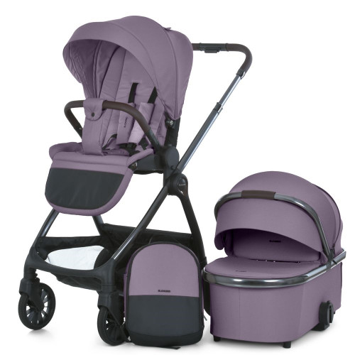 Коляска 2в1 El Camino ME 1183 Riviera Grape Pink — 16317