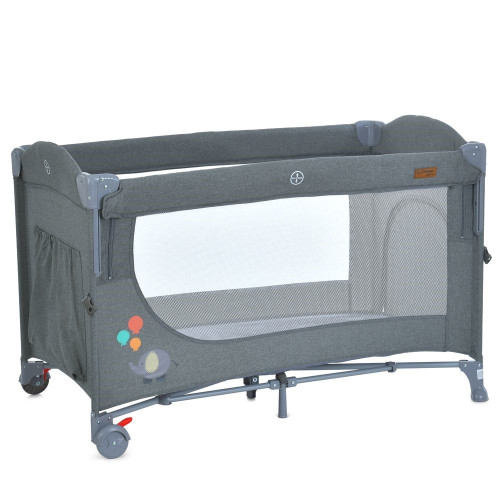 Дитячий манеж El Camino ME 1098 Unity+ Gray — 23096
