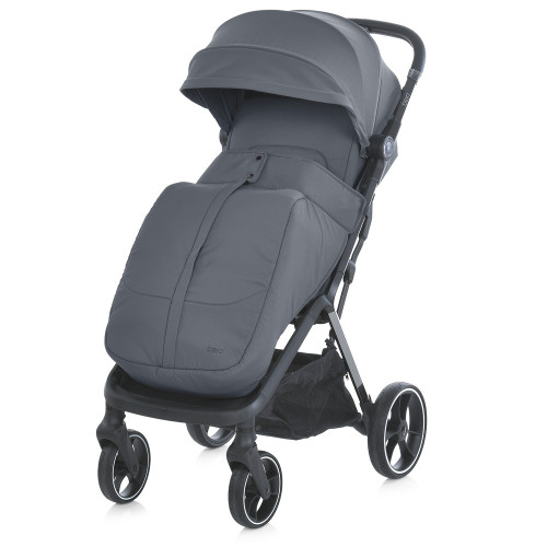 Прогулянкова коляска EL Camino ME 1127-B Beya Midnight Gray — 15547