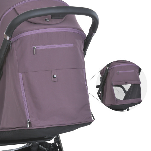 Прогулянкова коляска EL Camino ME 1127-B Beya Vintage Plum — 15545