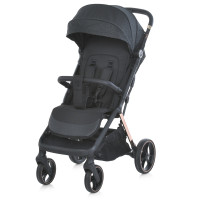 Прогулочная коляска EL Camino ME 1127-G Beya Black Leo