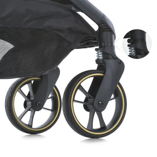 Прогулянкова коляска El Camino Beya Me 1127-G Black — 4578 Прогулянкова коляска El Camino Beya Me 1127-G Black — 4578