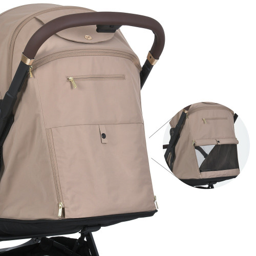 Прогулянкова коляска El Camino ME 1127-G Beya Beige — 12897