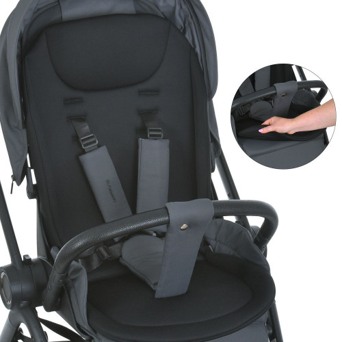 Прогулочная коляска El Camino Chloe ME 1191 Magnet Gray — 16245
