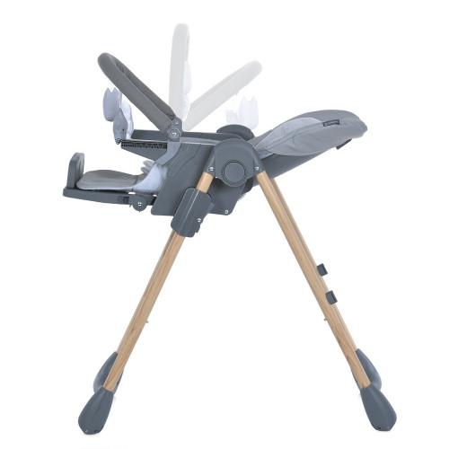 Стульчик для кормления El Camino Craft ME 1115-W Gray — 4191 Стульчик для кормления El Camino Craft ME 1115-W Gray — 4191