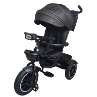 Трехколесный велосипед с родительской ручкой El Camino Modena ME 1193 Black