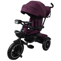 Трехколесный велосипед с родительской ручкой El Camino Modena ME 1193 Purple