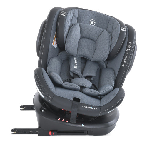 Автокрісло EL Camino ME 1045 Evolution 2 Royal Dark Gray — 23332
