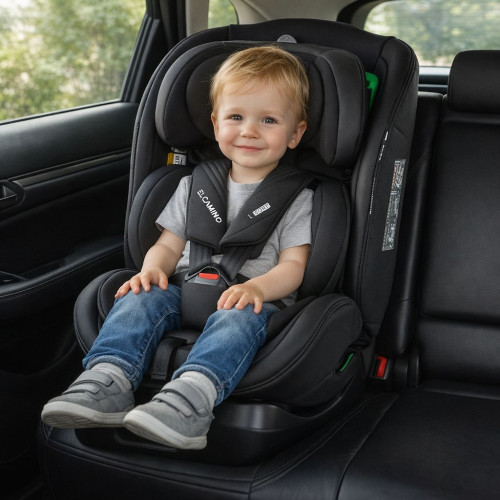 Дитяче автокрісло El Camino i-CORE ME 1206 Black — 24122 Дитяче автокрісло El Camino i-CORE ME 1206 Black — 24122