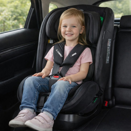 Дитяче автокрісло El Camino i-CORE ME 1206 Black — 24122 Дитяче автокрісло El Camino i-CORE ME 1206 Black — 24122