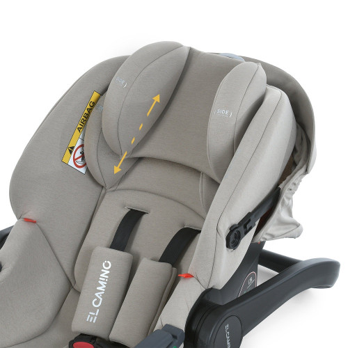 Автокресло El Camino ME 1186 i-Keep Melange Cashmere Beige — 15522 Автокресло El Camino ME 1186 i-Keep Melange Cashmere Beige — 15522