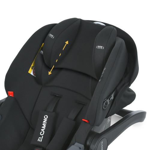 Автокрісло El Camino ME 1186 i-Keep Melange Jet Black — 15521 Автокрісло El Camino ME 1186 i-Keep Melange Jet Black — 15521