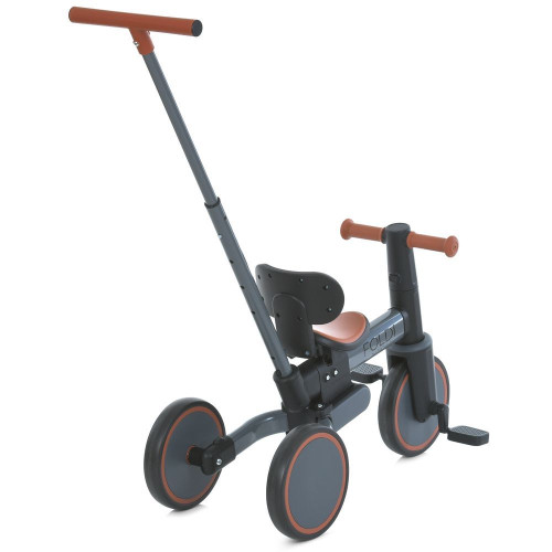 Трехколесный велосипед 3в1 El Camino Foldi ME 1202 Graphite — 24571