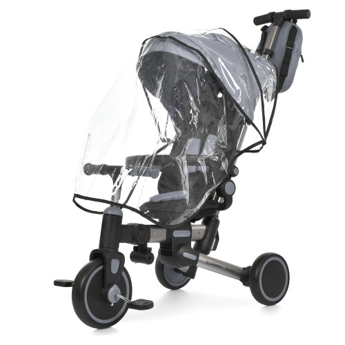 Трехколесный велосипед с родительской ручкой El Camino Trigo ME 1226 Frost Gray — 24469