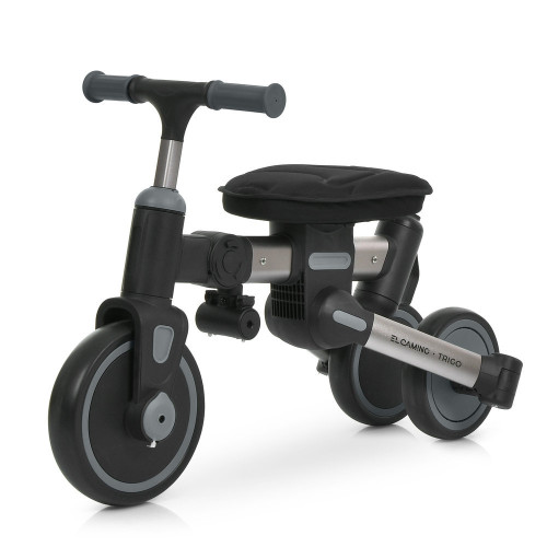 Трехколесный велосипед с родительской ручкой El Camino Trigo ME 1226 Frost Gray — 24469