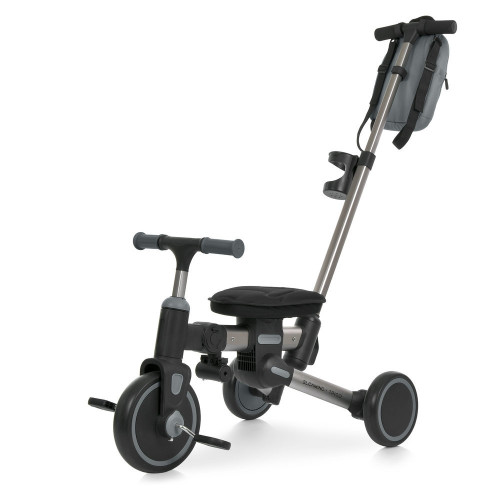 Трехколесный велосипед с родительской ручкой El Camino Trigo ME 1226 Frost Gray — 24469