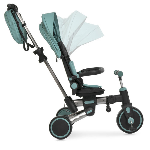 Триколісний велосипед з батьківською ручкою El Camino Trigo ME 1226 Jade Green — 24468 Триколісний велосипед з батьківською ручкою El Camino Trigo ME 1226 Jade Green — 24468