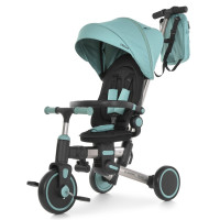 Триколісний велосипед з батьківською ручкою El Camino Trigo ME 1226 Jade Green