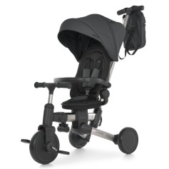 Трехколесный велосипед с родительской ручкой El Camino Trigo ME 1226 Magnet Gray