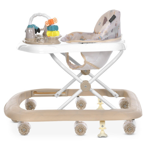Ходунки El Camino Simply с музыкой, стопор, на батарейке, бежевые (ME 1215) — 27729 Ходунки El Camino Simply с музыкой, стопор, на батарейке, бежевые (ME 1215) — 27729