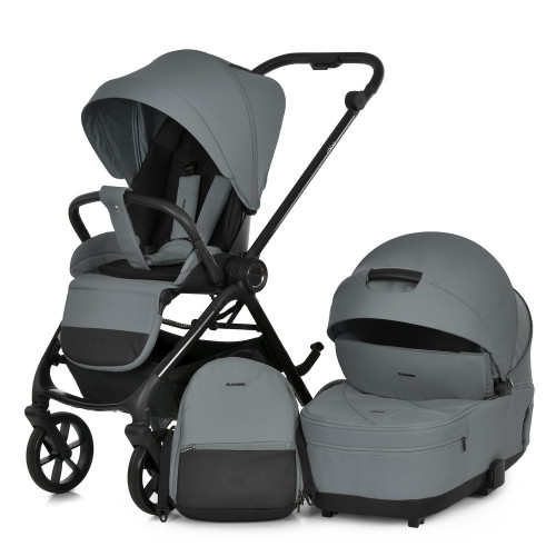 Коляска універсальна 2 в 1 El Camino Chloe ME 1191-1 Magnet Gray — 24804 Коляска універсальна 2 в 1 El Camino Chloe ME 1191-1 Magnet Gray — 24804