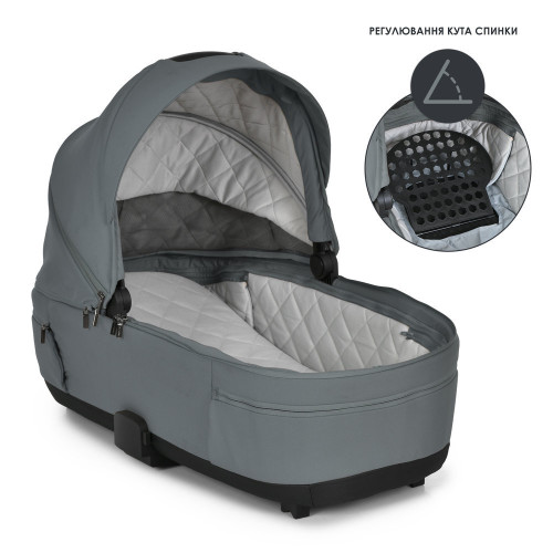 Коляска універсальна 2 в 1 El Camino Chloe ME 1191-1 Magnet Gray — 24804 Коляска універсальна 2 в 1 El Camino Chloe ME 1191-1 Magnet Gray — 24804