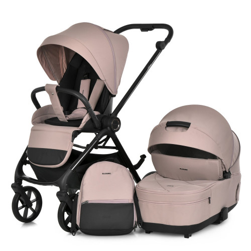 Коляска універсальна 2 в 1 El Camino Chloe ME 1191-1 Nougat Beige — 24805 Коляска універсальна 2 в 1 El Camino Chloe ME 1191-1 Nougat Beige — 24805