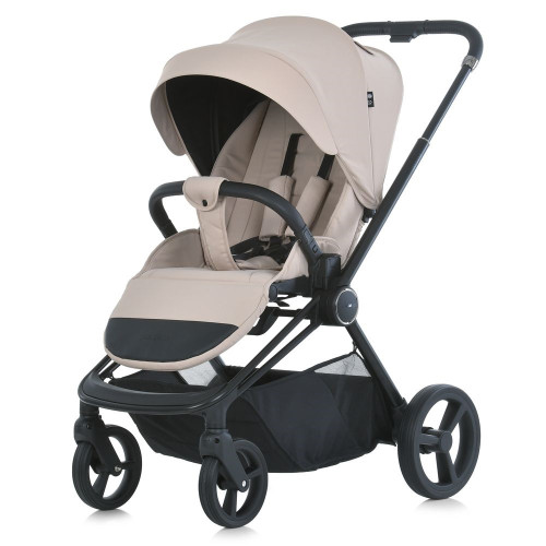 Коляска 2в1 El Camino ME 1091-1 Persona Pearl Beige — 17509 Коляска 2в1 El Camino ME 1091-1 Persona Pearl Beige — 17509