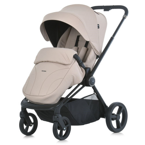 Коляска 2в1 El Camino ME 1091-1 Persona Pearl Beige — 17509 Коляска 2в1 El Camino ME 1091-1 Persona Pearl Beige — 17509
