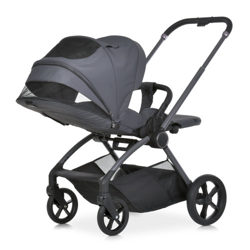 Коляска 2в1 El Camino Persona ME 1091-2 Granite Gray — 24783