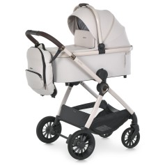 Коляска 2в1 El Camino Riviera ME 1183 Silver Milk