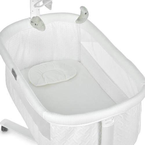 Дитяче приставне ліжечко El Camino Dream ME 1223 White — 25505