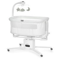 Дитяче приставне ліжечко El Camino Dream ME 1223 White