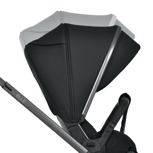 Коляска універсальна 2в1 El Camino Elle ME 1221 Black — 24497