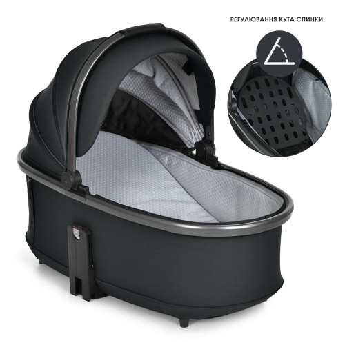 Коляска універсальна 2в1 El Camino Elle ME 1221 Black — 24497