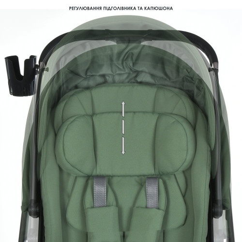 Коляска універсальна 2в1 El Camino Elle ME 1221 Green — 24499