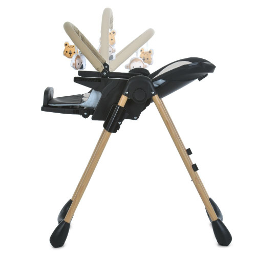 Стульчик для кормления El Camino Craft ME 1115-W Black — 23078