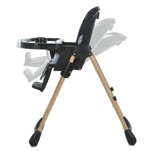 Стульчик для кормления El Camino Craft ME 1115-W Black — 23078