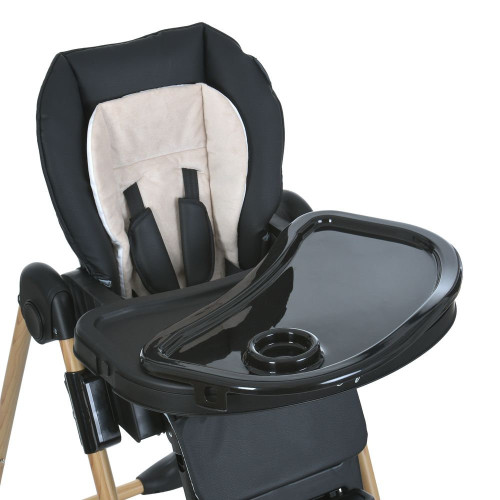 Стульчик для кормления El Camino Craft ME 1115-W Black — 23078