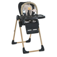 Стульчик для кормления El Camino Craft ME 1115-W Black