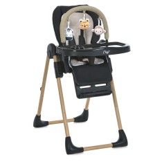 Стульчик для кормления El Camino Craft ME 1115-W Black