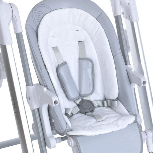 Стульчик для кормления EL Camino ME 1102 Debut Gentle Gray — 11857 Стульчик для кормления EL Camino ME 1102 Debut Gentle Gray — 11857