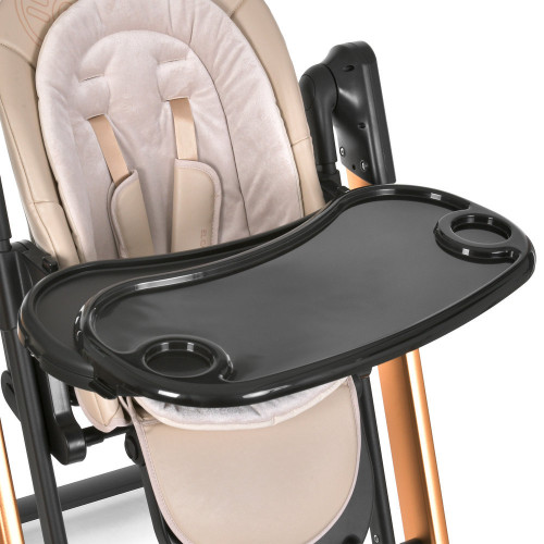 Стульчик для кормления EL Camino ME 1102 Debut Posh Beige — 24511 Стульчик для кормления EL Camino ME 1102 Debut Posh Beige — 24511